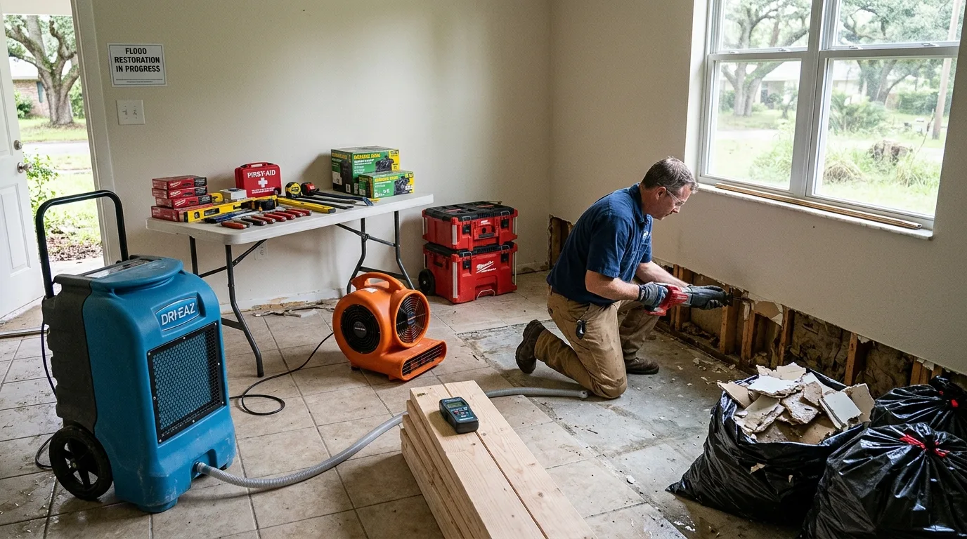 Flood Damage Cleanup in Columbia County, AR: Step by Step