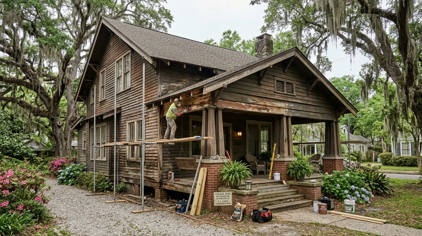 Historic Home Water Damage: Restoring Magnolia's Older Properties