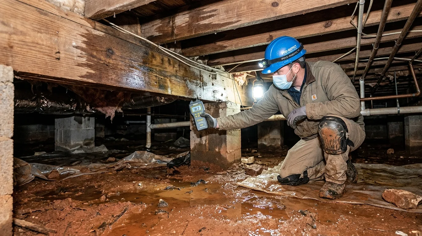Why Magnolia's Clay Soils Mean More Crawlspace Water Problems