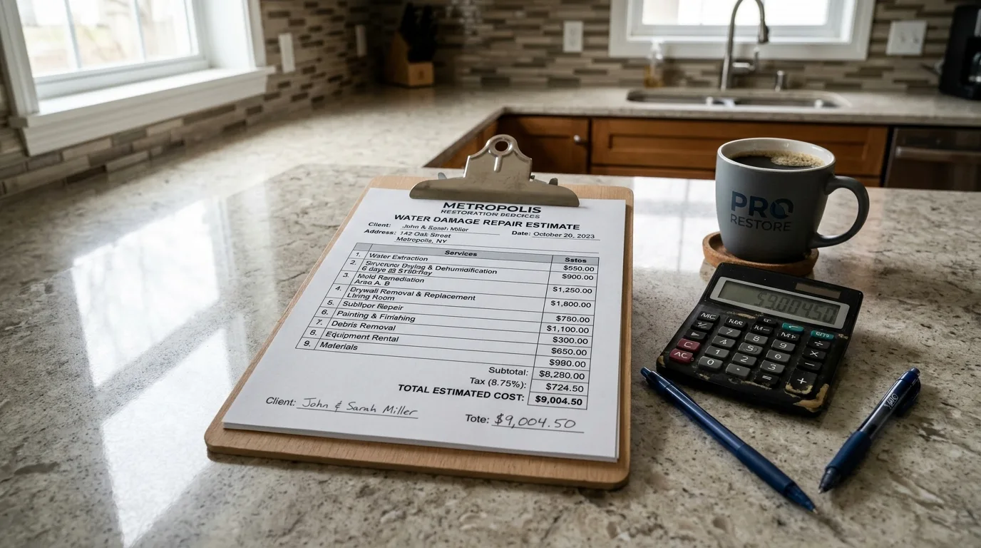 Water Damage Restoration Cost in Magnolia, AR [2026 Pricing]