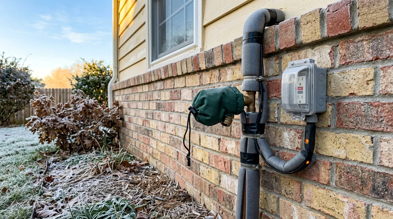 Winter Pipe Freeze Protection for Magnolia Homeowners